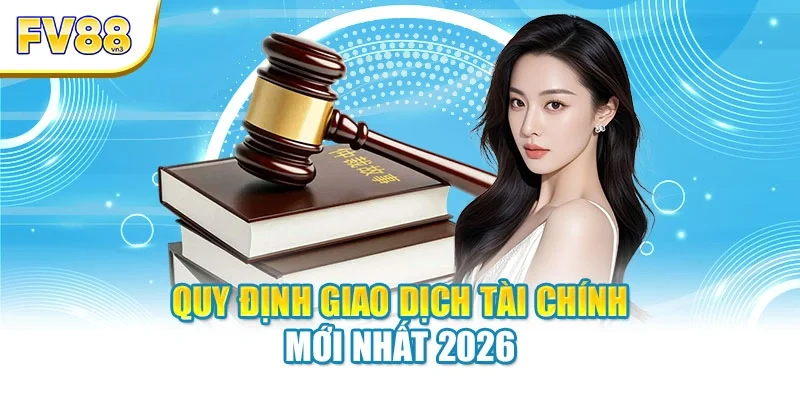 Quy định giao dịch tài chính mới nhất 2026